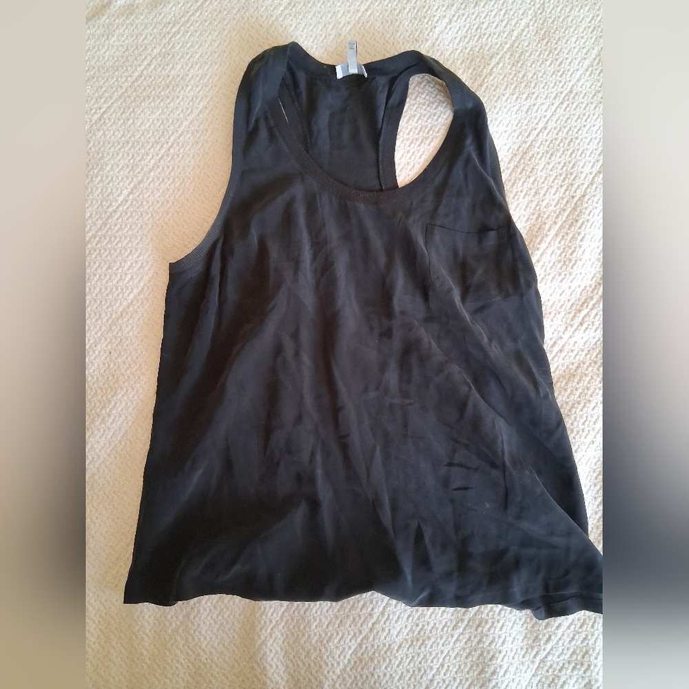 Joie Black Sleeveless Tank Top